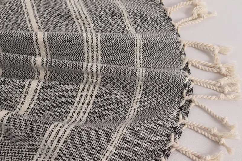 Bridesmaid Gifts, Personalized Gift, Embroidery Towel, 36x24 Cotton Striped Towel, Towel With Name, Anniversary Gift For Her, Turkish Hand Towel - 8