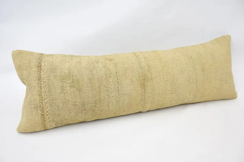 Pillow Cover, Traditional Cushion, Pillow for Couch, 16x48 Beige Cushion Cover, Turkish Pillow, Home Decor Pillow, Tapestry Pillow Case - 3