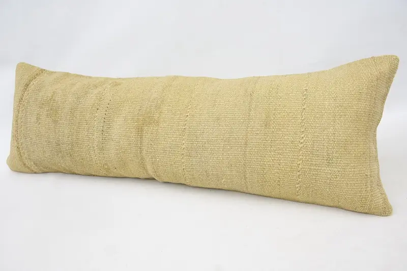 Pillow Cover, Traditional Cushion, Pillow for Couch, 16x48 Beige Cushion Cover, Turkish Pillow, Home Decor Pillow, Tapestry Pillow Case - 5