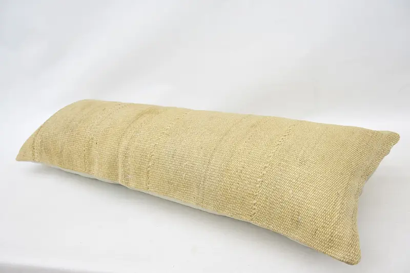 Pillow Cover, Traditional Cushion, Pillow for Couch, 16x48 Beige Cushion Cover, Turkish Pillow, Home Decor Pillow, Tapestry Pillow Case - 6