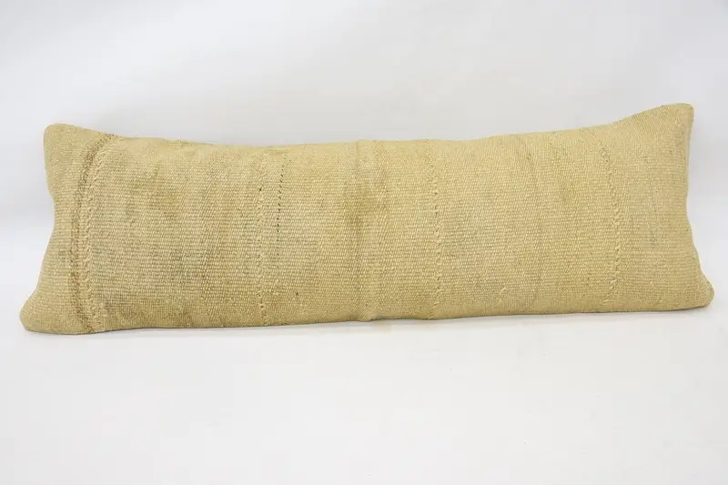 Pillow Cover, Traditional Cushion, Pillow for Couch, 16x48 Beige Cushion Cover, Turkish Pillow, Home Decor Pillow, Tapestry Pillow Case - 4