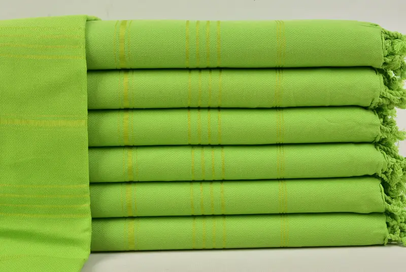 Handwoven Turkish bath towel, Bridesmaid Gifts, Personalized Wedding Gift, Bachelorette Gifts, Gift For Coworker, 70x40 Cotton Striped Towel - 1