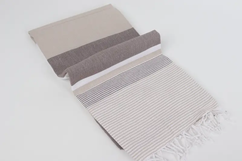 Personalized Home Gift Wedding, Personalized Bridesmaid Gift, Bridal Shower Gifts, Spa Towel, 68x40 Cotton Striped Towel, Wedding Gift, Thin towel - 6