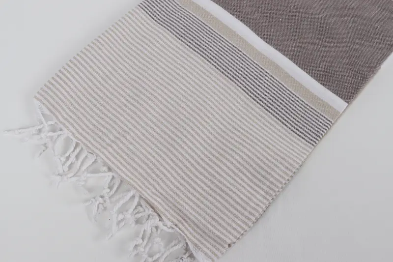 Personalized Home Gift Wedding, Personalized Bridesmaid Gift, Bridal Shower Gifts, Spa Towel, 68x40 Cotton Striped Towel, Wedding Gift, Thin towel - 7