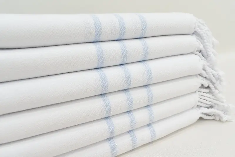 Onun için Sevgililer Günü Hediyesi, Kişiselleştirilmiş Hediye, Gelin için Hediye, 40x24 Pamuklu Çizgili Havlu, Yaz Havlusu, Küçük Banyo Havlu, Özel El Havlu - 4