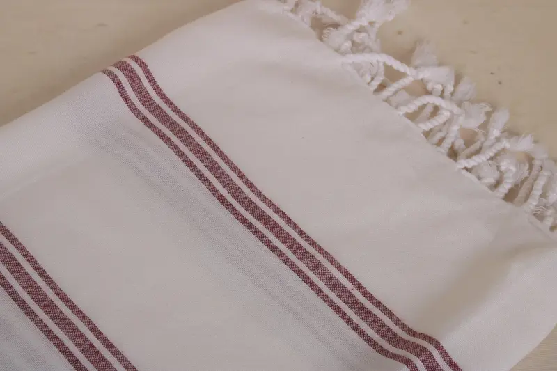 Pamuklu havlu, hızlı kuru peshtemal, 70x40 pamuklu çizgili havlu, yumuşak havlu, spa hediye havlu, yoga havlu, benzersiz hediye, yumuşak ve emici Türk havlu - 3