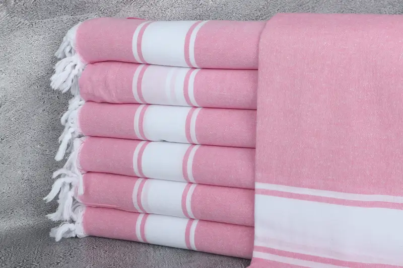 Scarf Towel, Bridesmaid Gift Towel, 70x40 Cotton Striped Towel, Beach Towel Bulk, Gym Towel, Best Beach Towel, Personalized Wedding Gift For Couple - 1