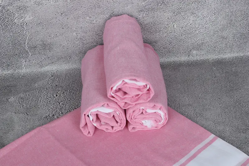Scarf Towel, Bridesmaid Gift Towel, 70x40 Cotton Striped Towel, Beach Towel Bulk, Gym Towel, Best Beach Towel, Personalized Wedding Gift For Couple - 7