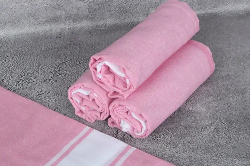 Scarf Towel, Bridesmaid Gift Towel, 70x40 Cotton Striped Towel, Beach Towel Bulk, Gym Towel, Best Beach Towel, Personalized Wedding Gift For Couple - 8