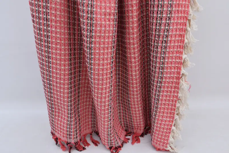 Turkish Blanket, 96x70 Cotton Striped Towel, Valentines Day Gift Idea, Bachelorette Party Favors, Wedding Favors, Turkish Towel Beach Blanket - 8