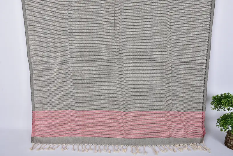 Quick-Dry Beach Towel, 70x40 Cotton Geometric Towel, Halloween Gifts, Luxury Turkish Bath Towel, Bridal Shower Gift, Organic towel, Peshtemal Towel - 7