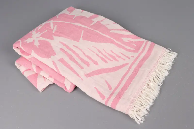 70x36 Cotton Floral Patterned Towel, Organic Turkish towel, Towel With Name, Luxury towel, Bachelor Party Favors, Bachelor Bachelorette Party Favors - 8