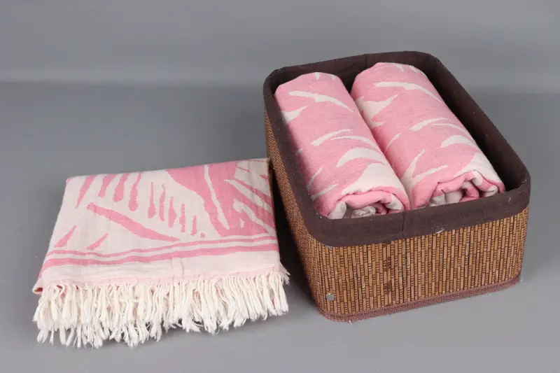 70x36 Cotton Floral Patterned Towel, Organic Turkish towel, Towel With Name, Luxury towel, Bachelor Party Favors, Bachelor Bachelorette Party Favors - 6