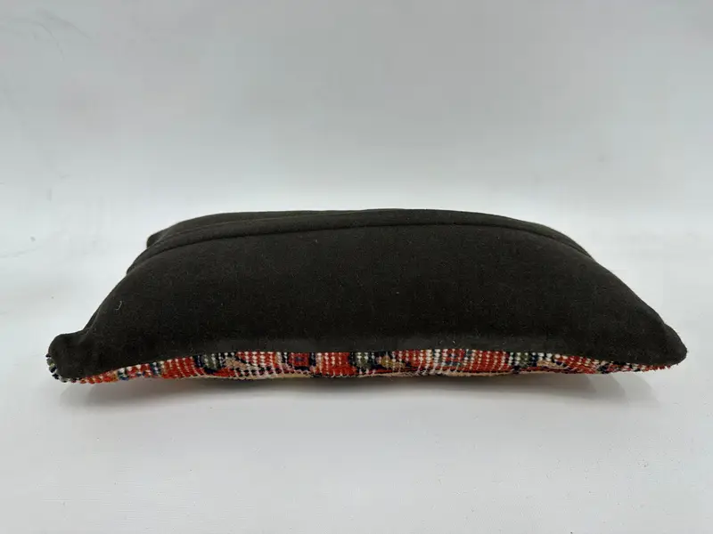 8x16 Beige Cushion, Pillow Case, Boho Pillow, Vintage Kilim Pillow, Vintage Pillow, Art Deco Cushion Case, Armchair Cushion Cover - 7