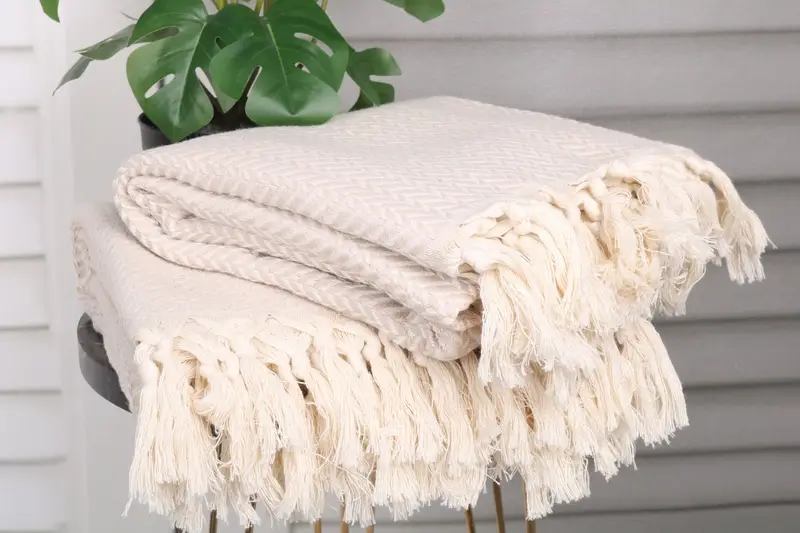 Bridesmaid Gifts, Turkish bath towel for spa, 70x40 Cotton Chevron Towel, Gift For Him, Pool Towels, Christmas Favors, Travel towel, Spa Towel - 3