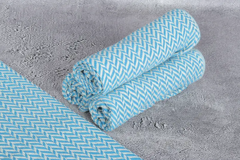 Personalized Gifts, 36x18 Cotton Chevron Towel, Wedding Gift Kitchen Towel, Gift For Boyfriend, Turkish Towel Hand Towel, Monogrammed Hand Towel - 8