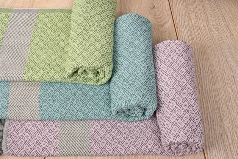 Diamond Towel Quick-dry Organic Cotton Beach Towel 40x71 Inches