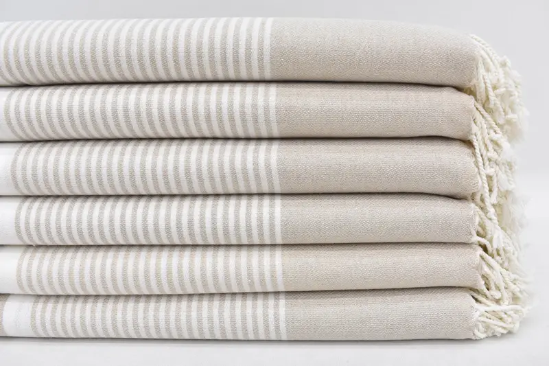 Monogram Beach Towel, Yoga Towel, Beach Wedding Favor, Spa Gift, Organic Towel, Bachelorette Gifts, 70x40 Cotton Striped Towel, Custom Towel