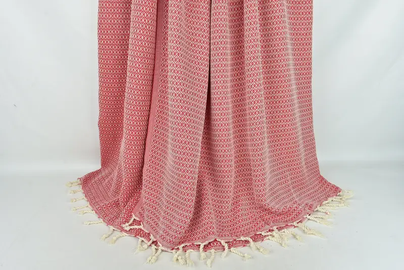 Personalized Gifts, Tablecloth, 96x80 Cotton Diamond Towel, Custom Blanket, Gift For The Home Decor, Turkish Beach Blanket, Memorial Gift - 7