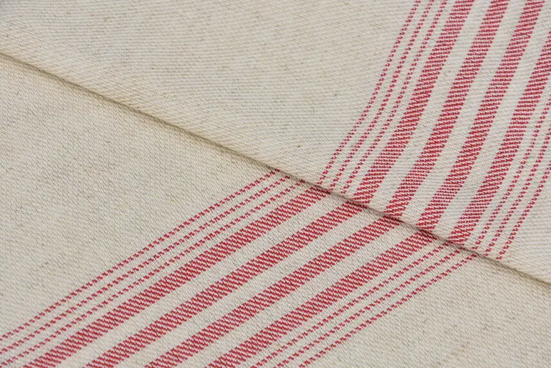 Christmas Gift, Holiday Towel, Decorative Towel, 36x18 Linen Striped Towel, Personalized Gifts, Monogram Kitchen Towel, Monogrammed Hand Towel - 8