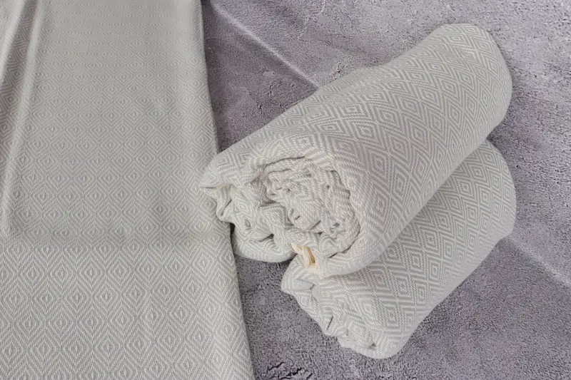 Grandma Gift, Monogram Turkish Towel, Personalized Towel Gift, 70x40 Cotton Diamond Towel, Custom Wedding Gifts, Bachelor Bachelorette Party Favors - 8