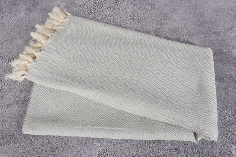 Grandma Gift, Monogram Turkish Towel, Personalized Towel Gift, 70x40 Cotton Diamond Towel, Custom Wedding Gifts, Bachelor Bachelorette Party Favors - 6