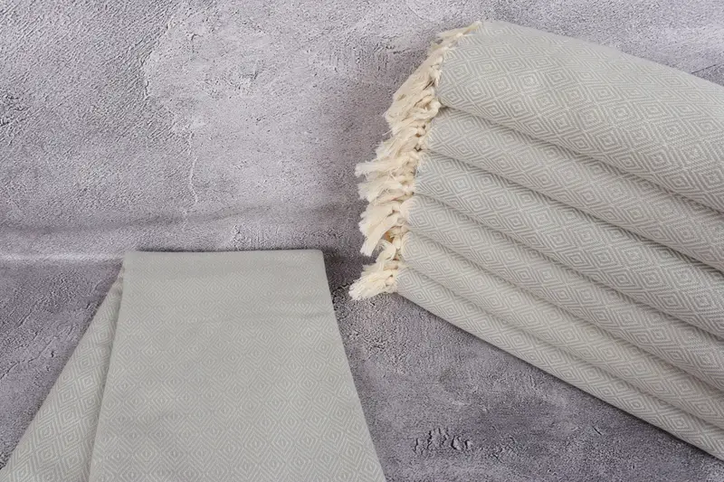 Grandma Gift, Monogram Turkish Towel, Personalized Towel Gift, 70x40 Cotton Diamond Towel, Custom Wedding Gifts, Bachelor Bachelorette Party Favors - 2