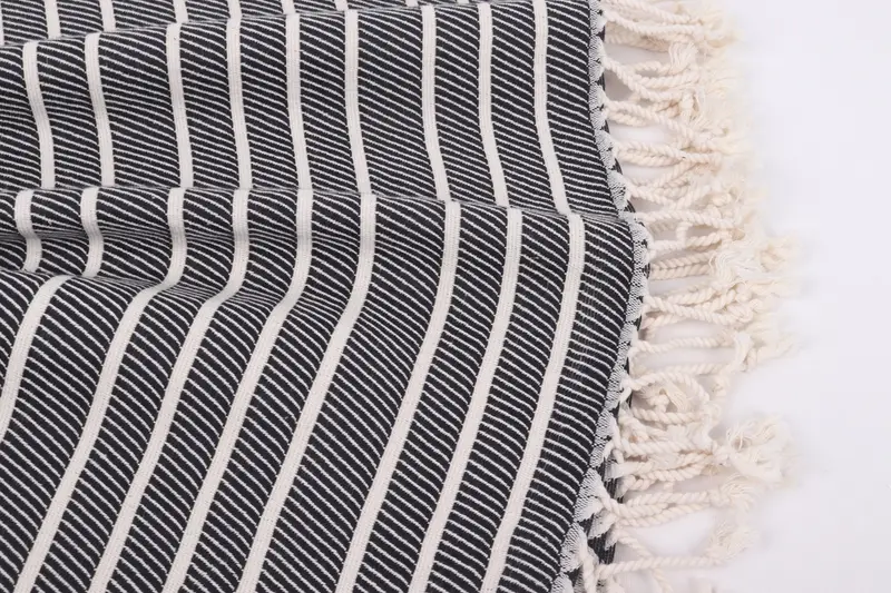 Fouta towel, Bachelorette Party Gifts, 70x40 Bamboo Striped Towel, Unique Gift, Travel Towel, Towel With Name, Kids Beach Towel, Quick-dry peshtemal - 8
