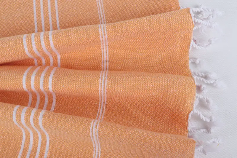 Monogrammed Beach Towel, 70x40 Cotton Striped Towel, Travel Towel, Turkish beach towel, Family Gift, Personalized Gift, Embroidered Beach Towel - 8