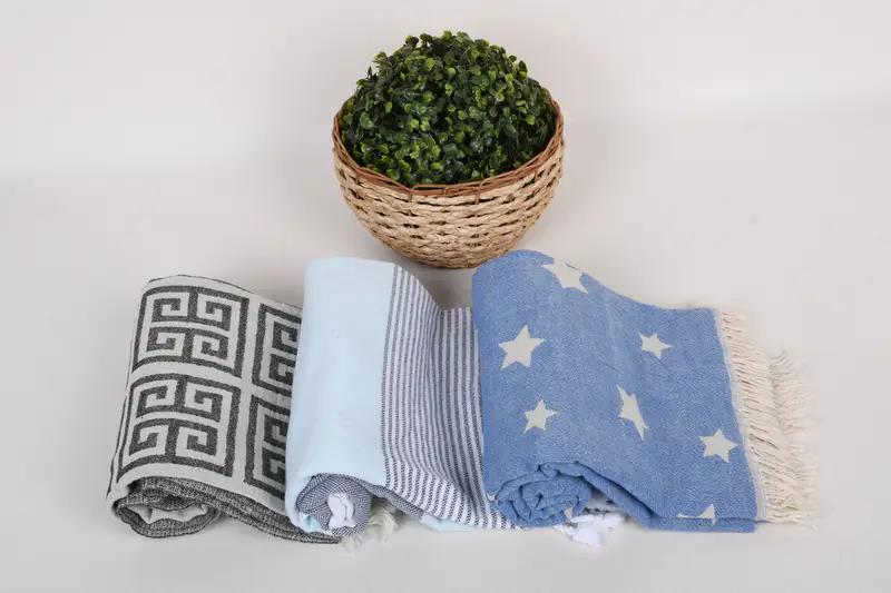70x40 Cotton Set of 8 Towel, Sand-resistant towel, Monogram Towels, Beach Size Towel, Sand-free towel, Boyfriend Christmas Gift, Wedding Favors - 8