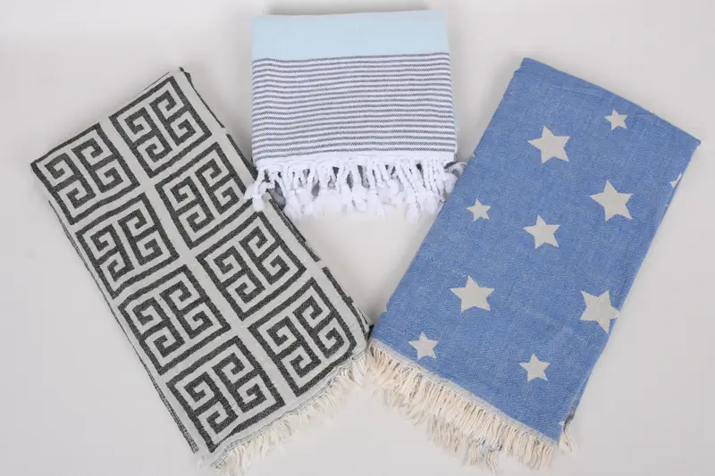 70x40 Cotton Set of 8 Towel, Sand-resistant towel, Monogram Towels, Beach Size Towel, Sand-free towel, Boyfriend Christmas Gift, Wedding Favors - 6