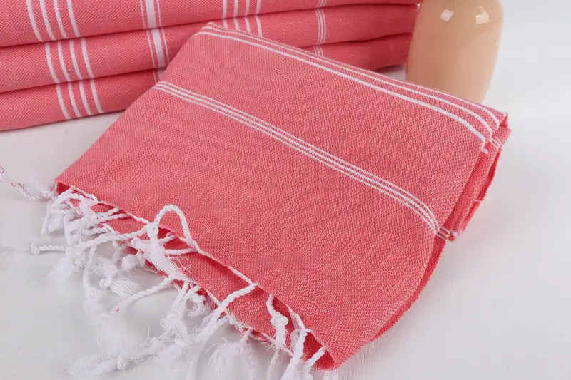 Custom Beach Towel, Housewarming Gift, Personalized Gift For Her, Beach Towel Gift, 70x40 Cotton Striped Towel, Personalized Bridesmaid Beach Towel - 4