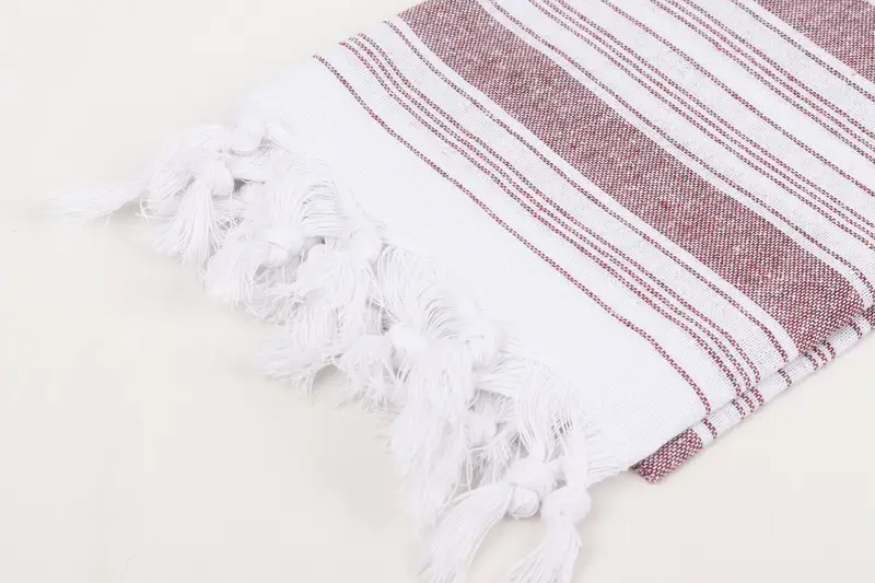 Custom Towel Beach, Personalized Turkish Towel, Housewarming Gift, 68x32 Cotton Striped Towel, Custom Towel, Welcome Wedding Gift, Thin towel - 7
