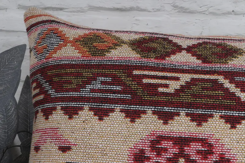 Pillow Cover, Vintage Pillow, Handmade Kilim Cushion, Kilim Cushion Sham, 28x28 Beige Pillow Sham, Couch Cushion, Pet Pillow Sham, Pastel Cushion - 2