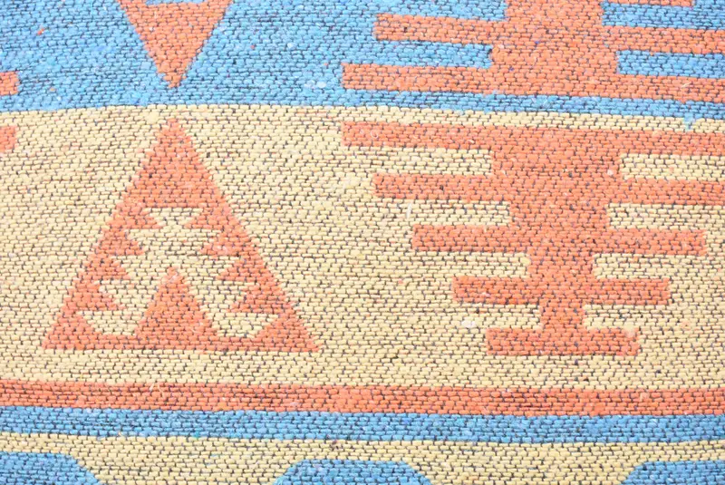24x24 Blue Cushion Cover, Personalized Gift Pillow Cushion, Pillow Cover, Aztec Pillow Case, Pillow for Sofa, Boho Pillow Sham Cover, Turkish Pillow - 3