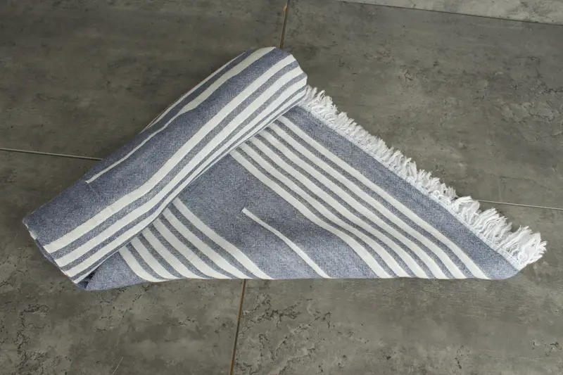Monogram Beach Blanket, Custom Blanket, Turkish Bedcover, Woven Blanket, Embroidery Bedspread, Bachelorette Gifts, 84x60 Cotton Patterned Towel - 8
