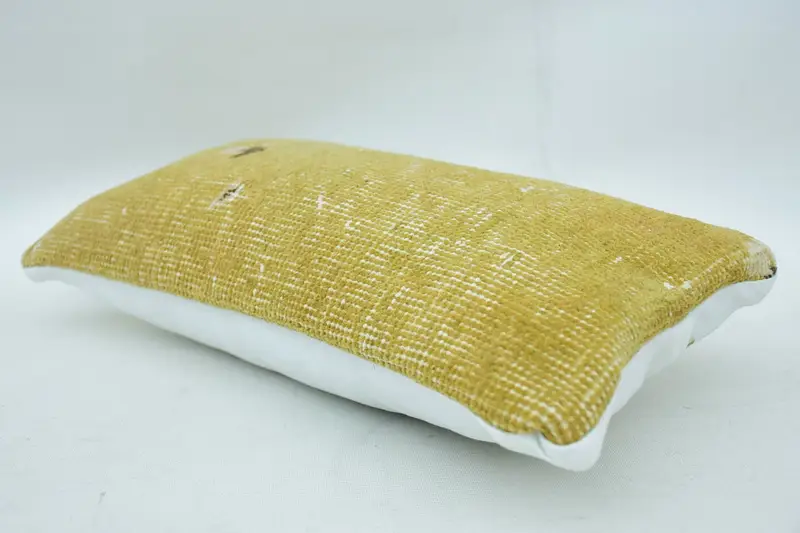 Pillow for Sofa, 8x16 Beige Pillow Sham, Car Cushion, Vintage Kilim Pillow, Kilim Pillow Cover, Pillow Cover, Outdoor Bolster Pillow Sham - 6