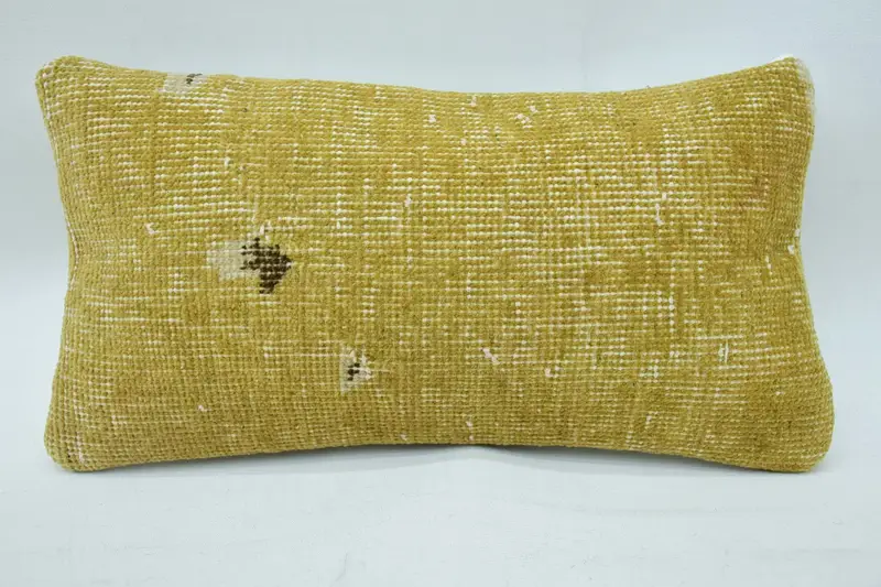 Pillow for Sofa, 8x16 Beige Pillow Sham, Car Cushion, Vintage Kilim Pillow, Kilim Pillow Cover, Pillow Cover, Outdoor Bolster Pillow Sham - 1