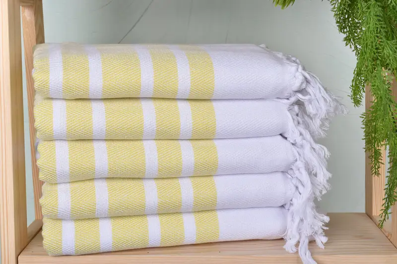 Hammam Towel USA, Sand-resistant towel, Beach Size Towel, 70x40 Cotton Herringbone Towel, Housewarming Gift, Personalized Gift For Him, Gift For Her - 2