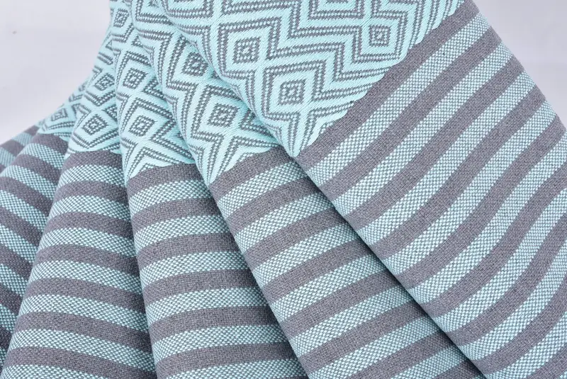 Handmade Gift, 70x40 Cotton Diamond Towel, Scarf Towel, Pool Towels, Bachelor Bachelorette Party Favors, Custom Wedding Gifts, Embroidery Towels - 5