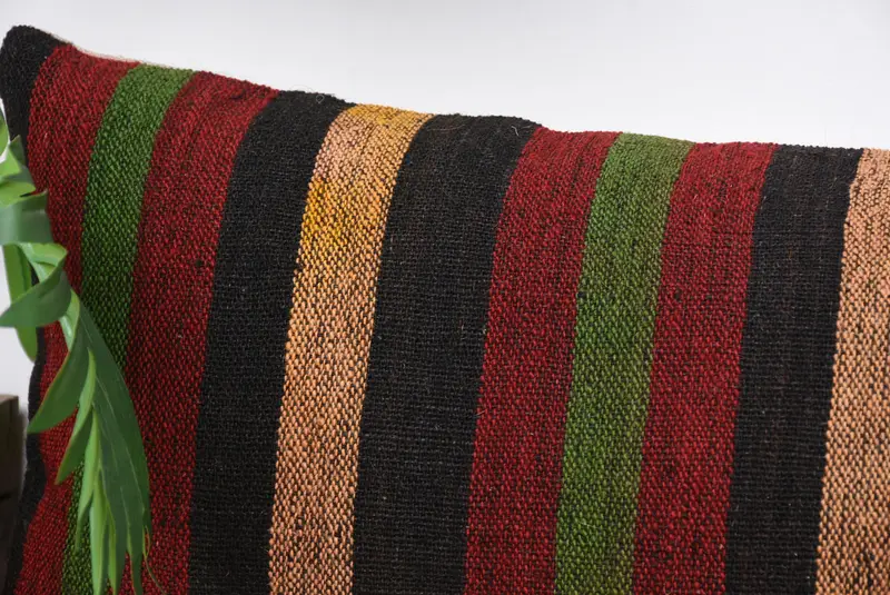 Turkish Pillow, Kilim Pillow, Interior Designer Pillow, Pastel Pillow Case, Outdoor Patio Pillow Sham, 12x36 Red Pillow, Pillow Cover - 2