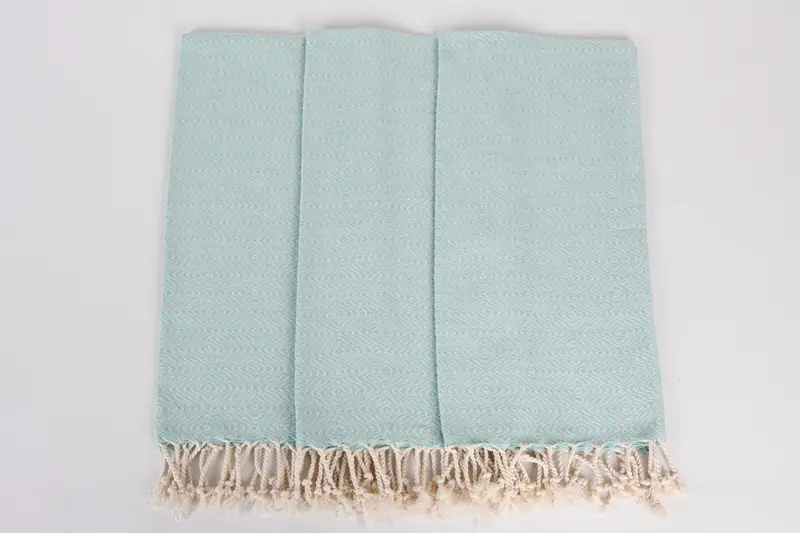 Düğün iyilikleri, Sevgililer Günü Hediyesi, Türk havlu el havlu, spor salonu, çalışan hediyeleri, 36x18 pamuklu zikzak elmas havlu, nedime hediyeleri - 7