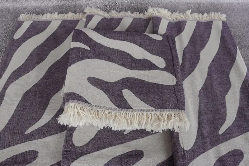 Peshtemal Towel, 70x40 Cotton Patterned Towel, Personalized Bridesmaid Beach Towel, Valentines Day Gift, Fouta towel, Bridesmaid Gifts - 5