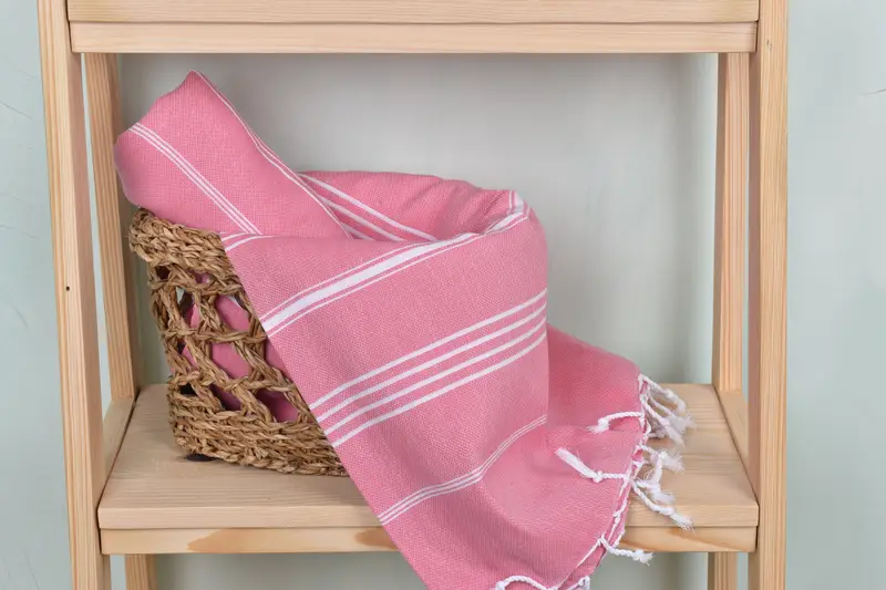 70x40 Cotton Striped Towel, Spa Towel, Bachelorette Gifts, Bachelor Gift, Authentic Turkish hammam peshtemal, Large Turkish Towel, Bridesmaid Gifts - 4