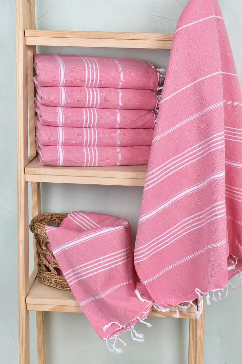 70x40 Cotton Striped Towel, Spa Towel, Bachelorette Gifts, Bachelor Gift, Authentic Turkish hammam peshtemal, Large Turkish Towel, Bridesmaid Gifts - 3