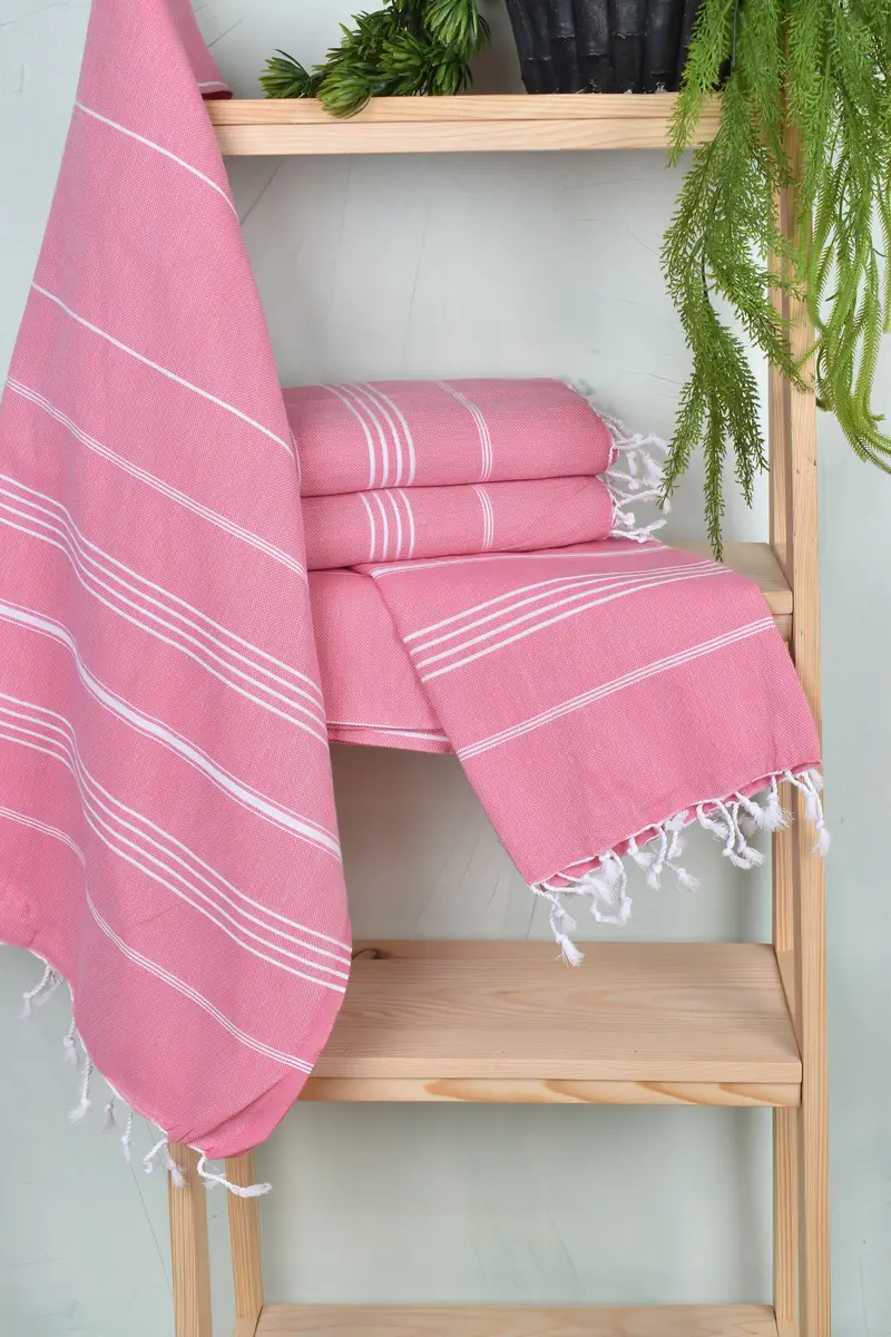 70x40 Cotton Striped Towel, Spa Towel, Bachelorette Gifts, Bachelor Gift, Authentic Turkish hammam peshtemal, Large Turkish Towel, Bridesmaid Gifts - 6