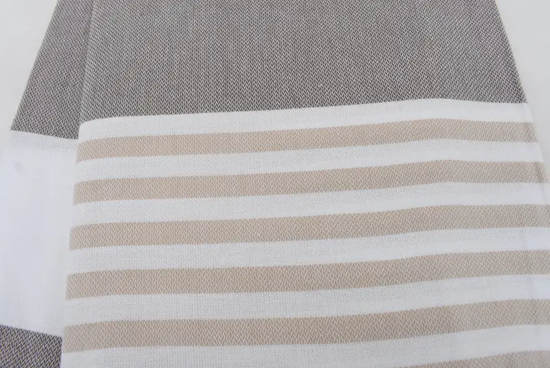 Housewarming Gift, Lightweight Turkish towel, Personalized Beach Towel, Bachelorette Towel, 70x40 Cotton Striped Towel, Xmas Gifts, Absorbent towel - 5
