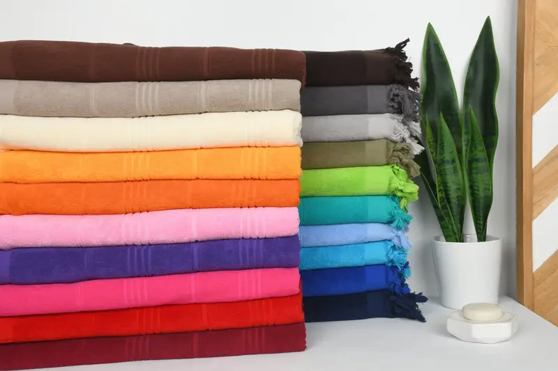 70x36 Cotton Striped Terry Towel, Guest Towel, Home Decor Gifts, Turkish Beach Towel Bulk, Monogram Beach Towel, Turkish bath towel, Halloween Gifts - 2