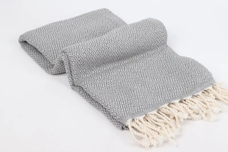 Turkish Towel Beach, Summer Towel, 70x40 Cotton Diamond Towel, Bridal Shower Gifts, Custom Towel Beach, Custom Wedding Gift, Quick-dry towel - 6