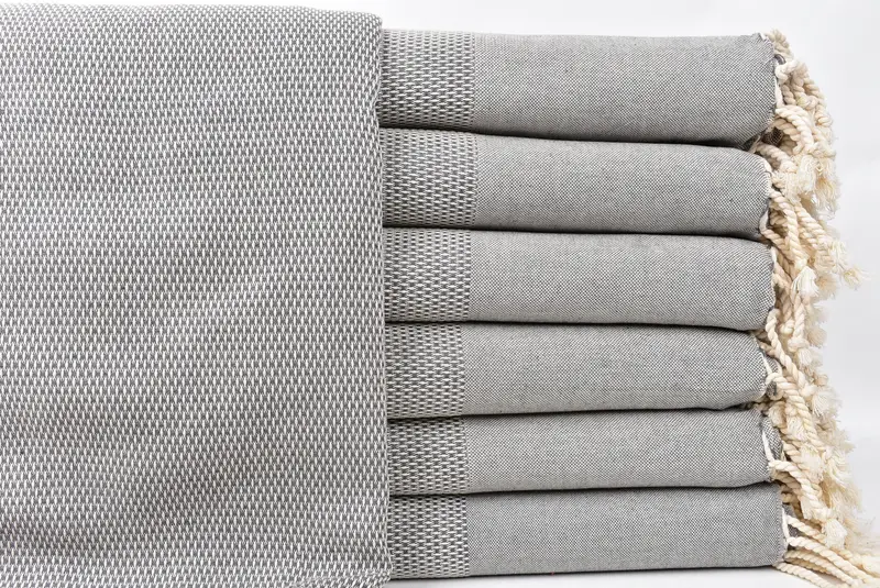 Absorbent Turkish towel, 70x40 Cotton Geometric Towel, Gift Towel, Luxury towel, Personalized Turkish Beach Towel, Lightweight Turkish towel - 1